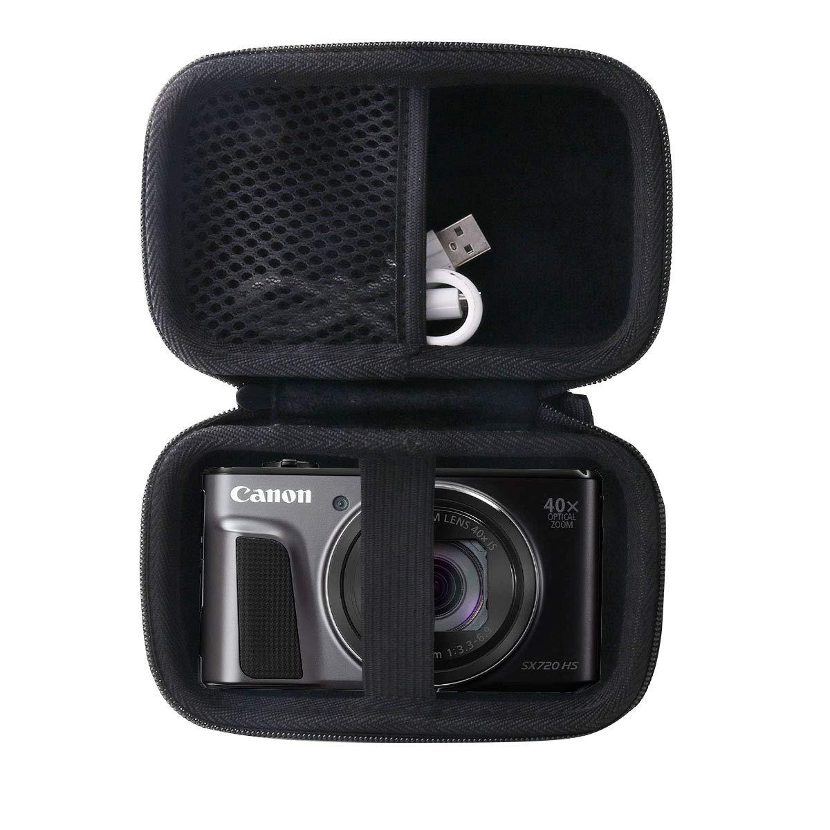 Canon PowerShot G7X / SX620HS/SX720HS/SX730HS/SX740HS/G9 Xǥ륫ѼǼ-WERJIA (storage case-Black)