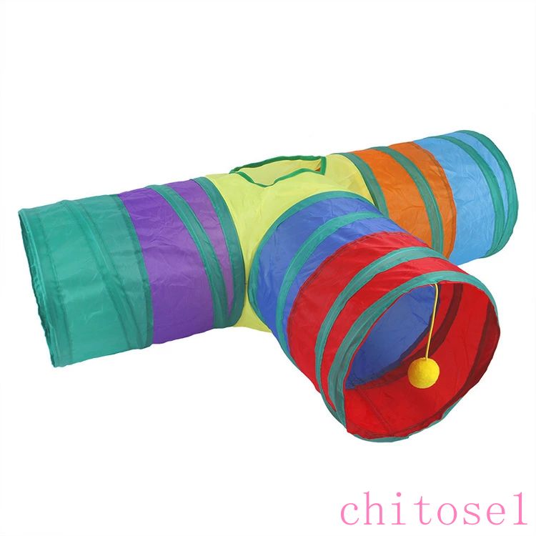 【★5の日セール★全品10%OFF&P5】キャットトンネル 折りたたみ式 3タイプ ねこトンネル 猫 おもちゃ 猫..