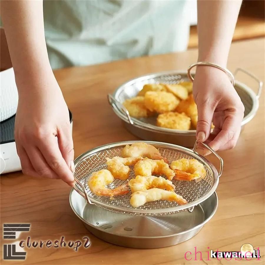 期間限定5%クーポン 蒸しかご揚げ物かご多機能...の紹介画像3