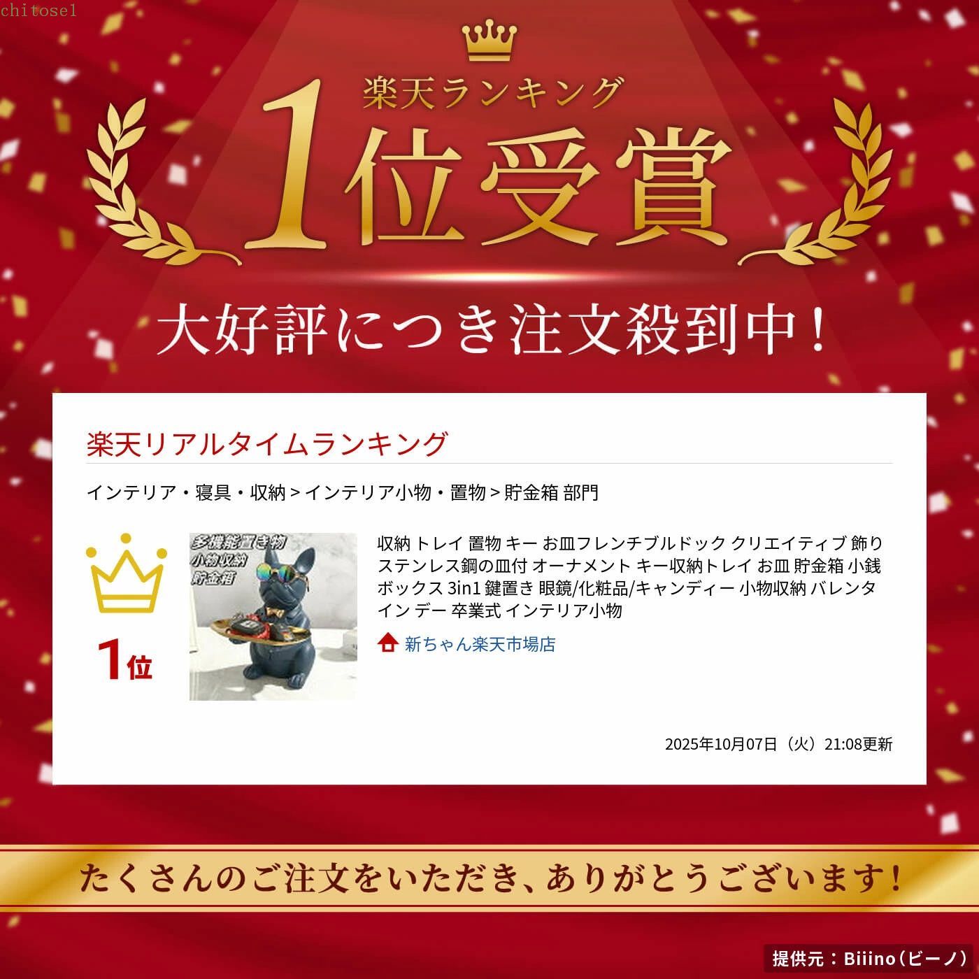 期間限定5%クーポン お皿フレンチブルドック 飾りステンレス鋼の皿付 お皿 収納 ch...