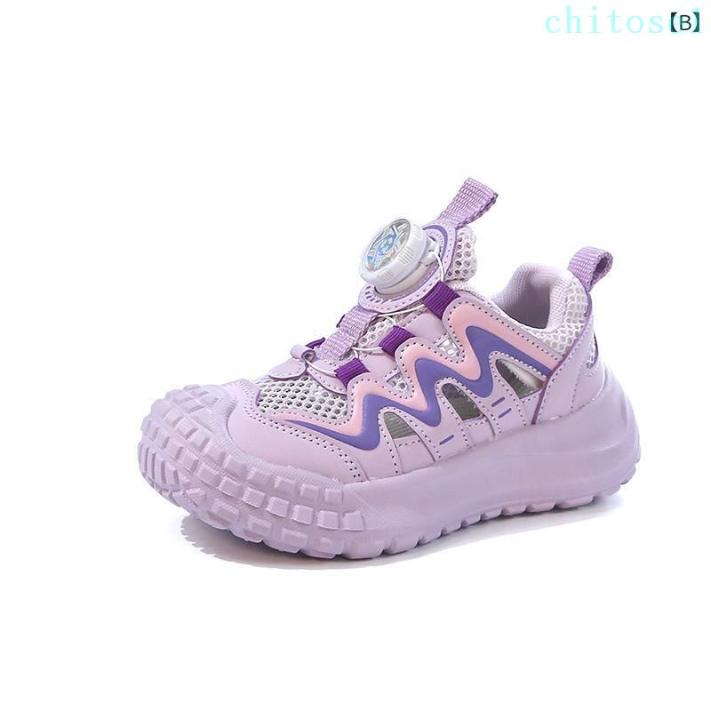 期間限定5%クーポン スニーカー 子供靴 スポーツシューズ キッズ 女の子 ランニングシューズ 運動靴 軽量 柔らかい靴底 通学 普段使い パープル ピンク 春夏 chitose1 多機能 大容量 省スペース 家庭用 通勤通学 インテリア 2