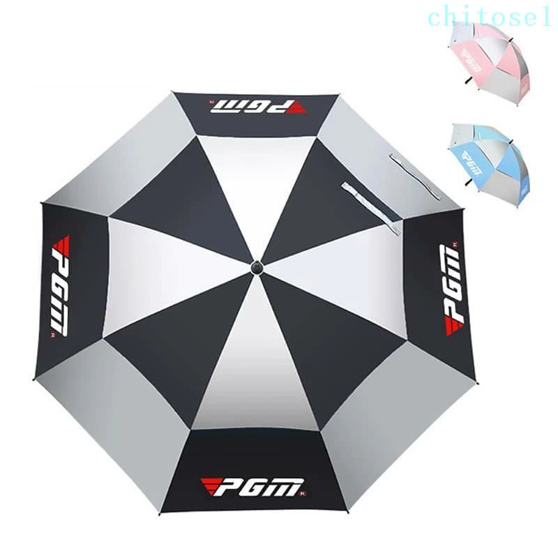 期間限定5%クーポン PT10倍+ クーポン 晴雨兼用 日傘 ゴルフ傘 大型サイズ 直径135cm UVカット 日焼け 熱中症対策 風に強い二重構造 スポーツ観戦 自動開閉 ワンタッチ ジャンプ傘 釣り防風防水傘 2308 chitose1