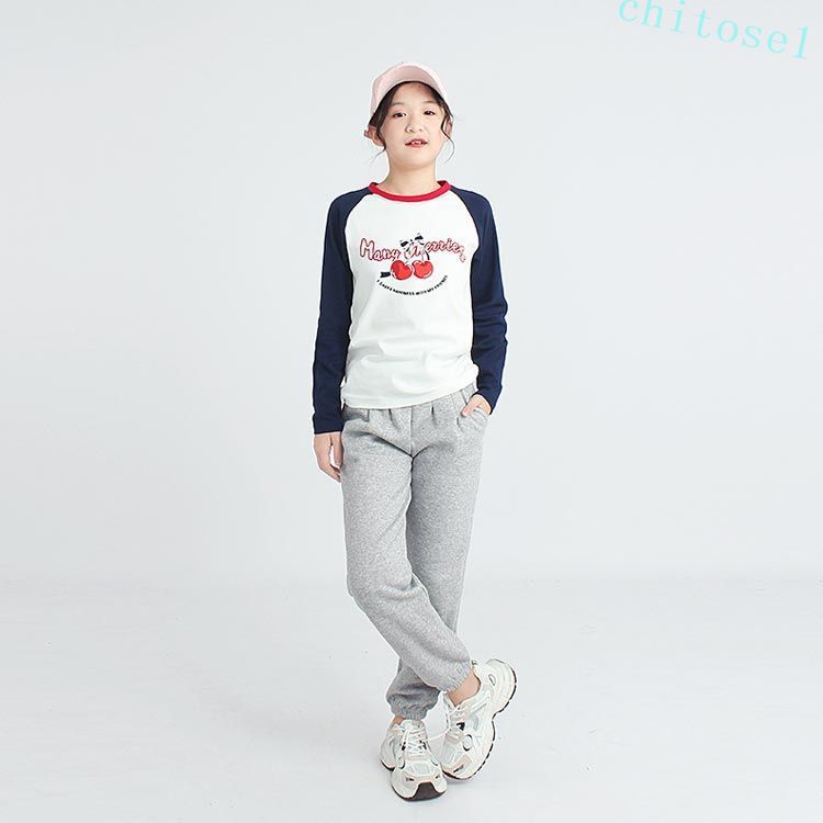 キャンプ Tシャツ 小学生 ジュニア 吸汗 吸湿 虫刺され予防 冬 tシャツ 通学 150 キッズ 子供服 秋 スポーツ 140 120 130 アウトドア 配色 普段着 綿 蚊 160 cm 女の子 優しい着心地 長袖 カジュアル コットン 春 コットン