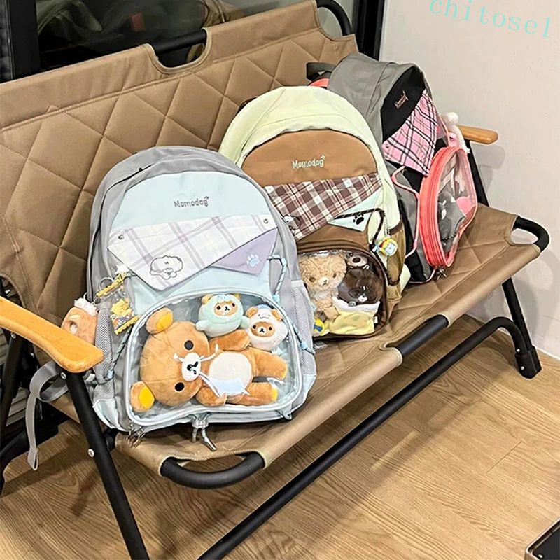 Rakuten - 期間限定5%クーポン ペンケース 痛ペンケース ツールペンケース 痛バッグ chitose1 子供 大容量 多機能 通学 筆箱 小学生 中学生 高校生 大学生 缶バッチ入れ 両面透明 痛バ 推し 推し活 推し筆箱 痛 バ