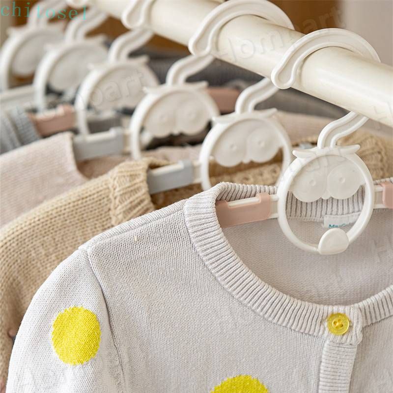 期間限定5%クーポン 子供用ハンガー 子ども 赤ちゃん用ハンガー 伸縮出来る8調節可能 chitose1 滑り止め型 家庭用ハンガー お買い物マラソン P5倍 ハンガー 15本セット 用ハンガー ベビー用ハンガー [3]