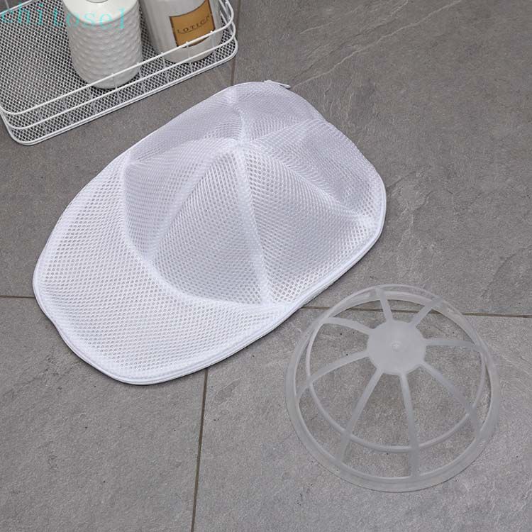 期間限定5%クーポン 帽子 固定ホルダー 収納 大人用 子供用 キャップウォッシャー 型崩れ防止 洗濯機 洗濯ネット 帽子用 2点セット 野球帽ワッシャー 野球帽ウォッシャー シワ防止 洗濯機で洗える キャップ洗い 食器洗い機 chitose1 3