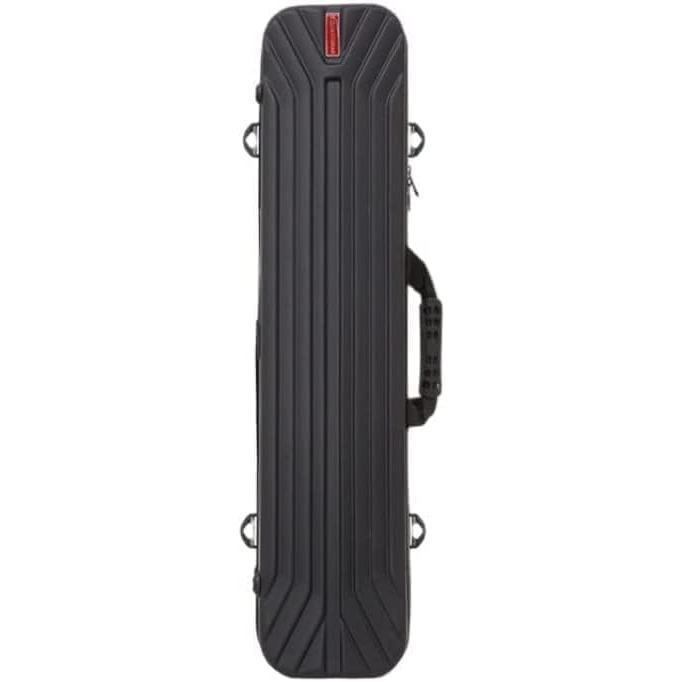 釣り竿収納バッグ ロッドケース ハードシェル釣り袋 多機能釣り竿袋釣りギアバッグ ABS 防水 耐スクラ..