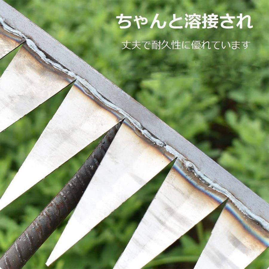 期間限定5%クーポン レーキ 草刈りレーキ ガーデンレーキ 熊手 レーキ柄 草取り道...