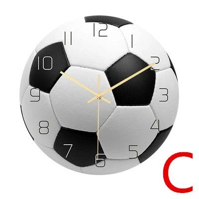 期間限定5%クーポン バスケットボールバレーボールサッカー野球ゴルフ模様掛け時計壁掛け時計 振り子 モダン アクリル おしゃれ リビング 寝室