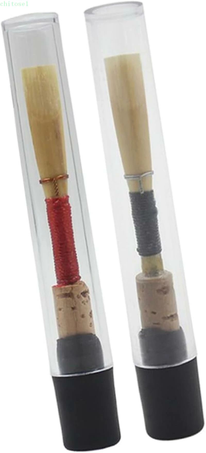 オーボエ木管楽器 - 高級銅とリード素材で作られています。プロの職人によるバリのある手作り品です。 耐久性のあるリード - リードの優れた仕上がりは、優れた購入と使用体験をもたらします。 オーボエ演奏ツール - オーボエのための素晴らしいアクセサリーです。オーボエが好きな人への良い贈り物になります。 リード -- 交換用にリードを数枚用意しておくと、オーボエの寿命を効果的に延ばすことができます。