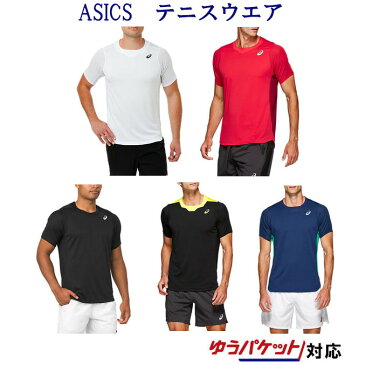 アシックス Tシャツ　GEL-COOL ショートスリーブトップス　2041A092　メンズ　2019AW　テニス ソフトテニス　ゆうパケット(メール便)対応