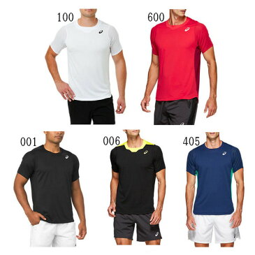 アシックス Tシャツ　GEL-COOL ショートスリーブトップス　2041A092　メンズ　2019AW　テニス ソフトテニス　ゆうパケット(メール便)対応