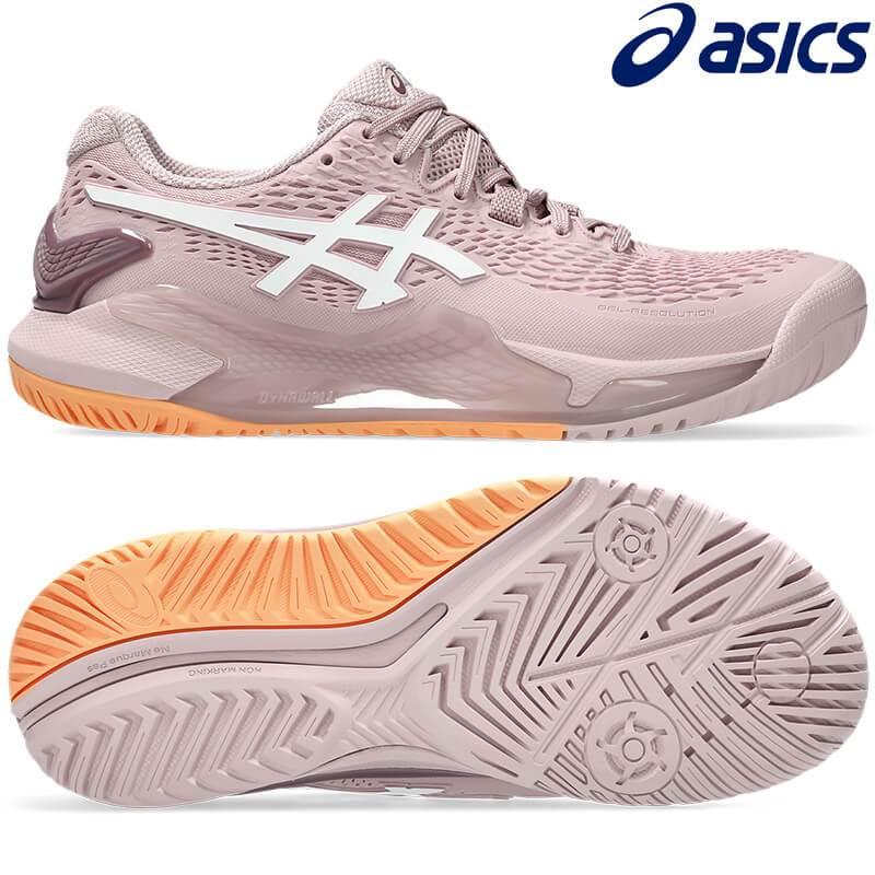 アシックス ゲルレゾリューション 9 GEL-RESOLUTION 9 1042A208-701 レディース オールコート 2024AW テニス ソフトテニス 同梱不可 RFCL