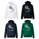 クラウディオ・パンディアーニ ラケット犬+1 Dryスウェットプルパーカー TJ18506 メンズ 2018AW テニス ソフトテニス