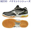 ミズノ ウエーブファング プロ MID 71GA190301 メンズ ユニセックス 2019AW バドミントンシューズ あす楽 同梱不可 RFCL