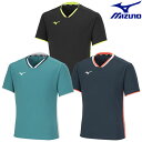 ミズノ ゲームシャツ 72MAA006 ユニセックス 2023SS バドミントン テニス ソフトテニス ゆうパケット(メール便)対応