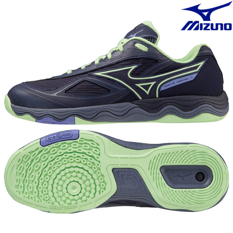 ミズノ 卓球シューズ ウエーブメダル 7 81GA231503 ユニセックス 2023AW 同梱不可 RFCL