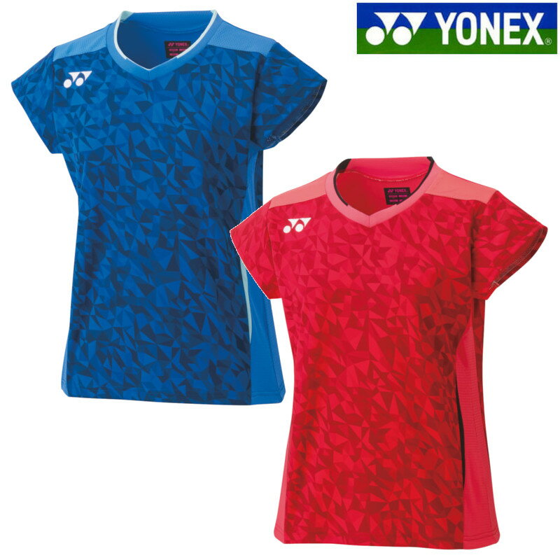 【ヨネックス YONEX】ヨネックス ウィメンズ テニス ゲームシャツ 20743 サンセットレッド 496 L