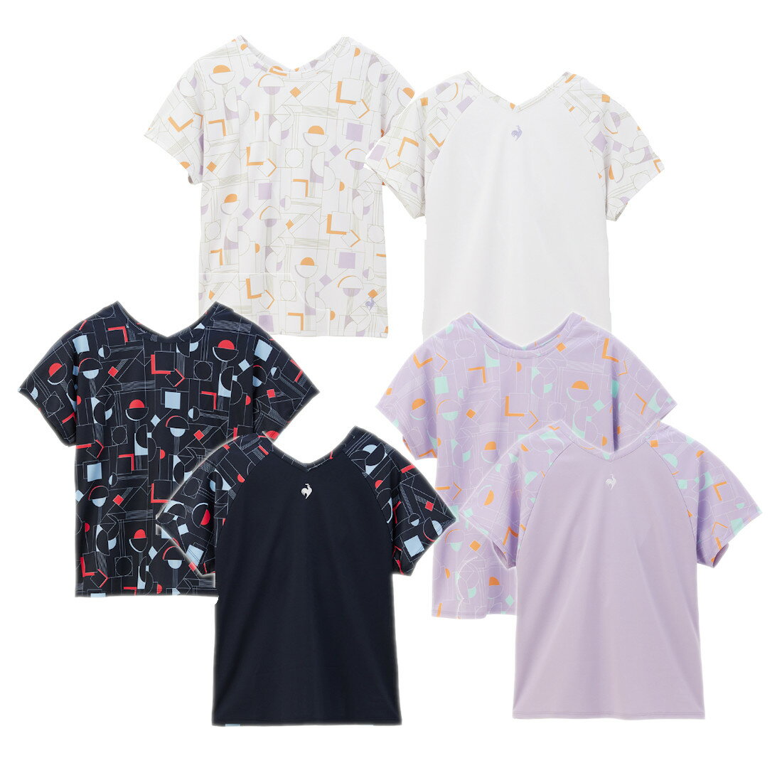 ルコック 2wayゲームシャツ QTWXJA04 レディース 2024SS ゆうパケット(メール便)対応