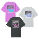 THE NORTH FACE ザ・ノース・フェイス ショートスリーブハーフスウィッチングロゴティー NT32458 ユニセックス 2024SS ゆうパケット(メール便)対応 ノースフェイス