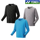 ヨネックス ロングスリーブTシャツ(フィットスタイル) 16809 ユニセックス 2025SS バドミントン テニス ソフトテニス ゆうパケット(メール便)対応