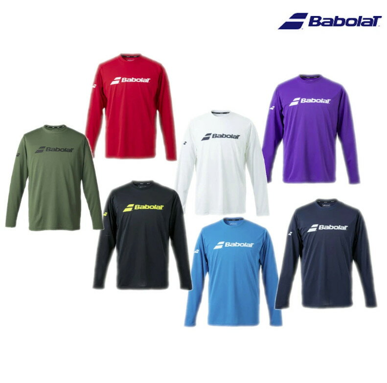 バボラ CLUBロングスリーブシャツ BUP4510C メンズ 2024SS メール便対応