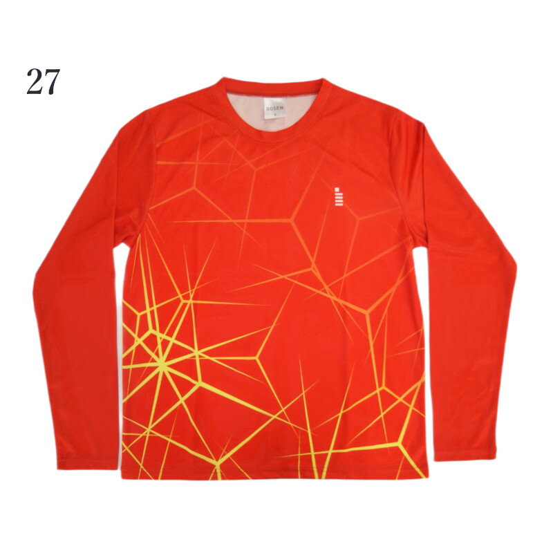 ゴーセン 2025年秋企画 昇華ロングスリーブTシャツB JPT60 ユニセックス 2025AW メール便対応 長袖Tシャツ ロンT 3