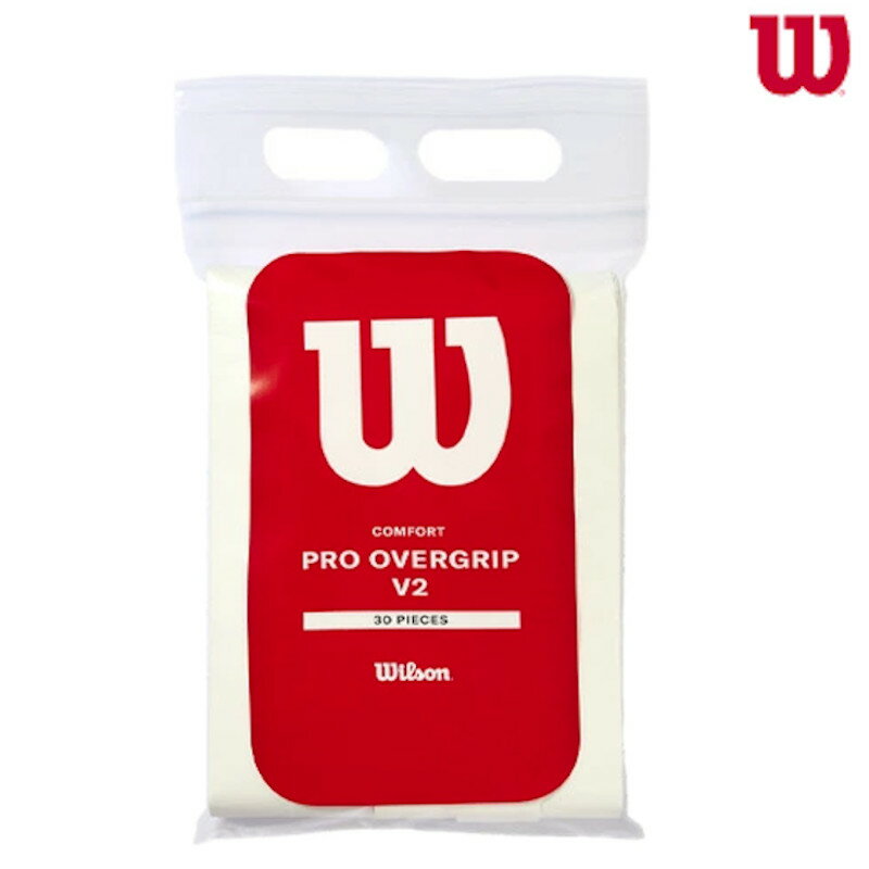 ウイルソン PRO OVERGRIP 30PK V2 プロ・オーバーグリップ V2(30本セット) WR8449901001 バドミントン テニ