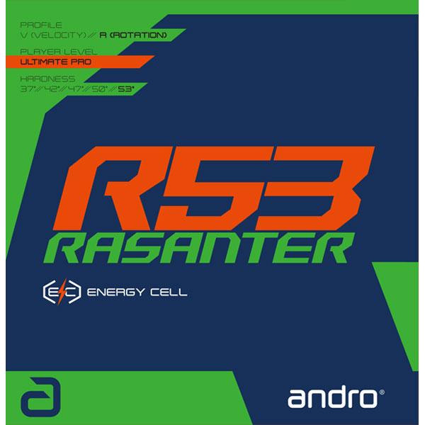 即納! アンドロ ラザンター R53 112292 卓球 ラバー 19AW