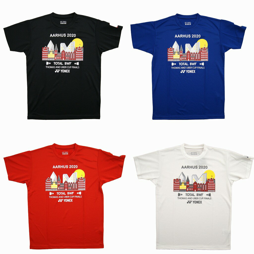 ヨネックス 2020年 トマス&ユーバーカップ記念Tシャツ YOB20150 2020SS ゆうパケット(メール便)対応