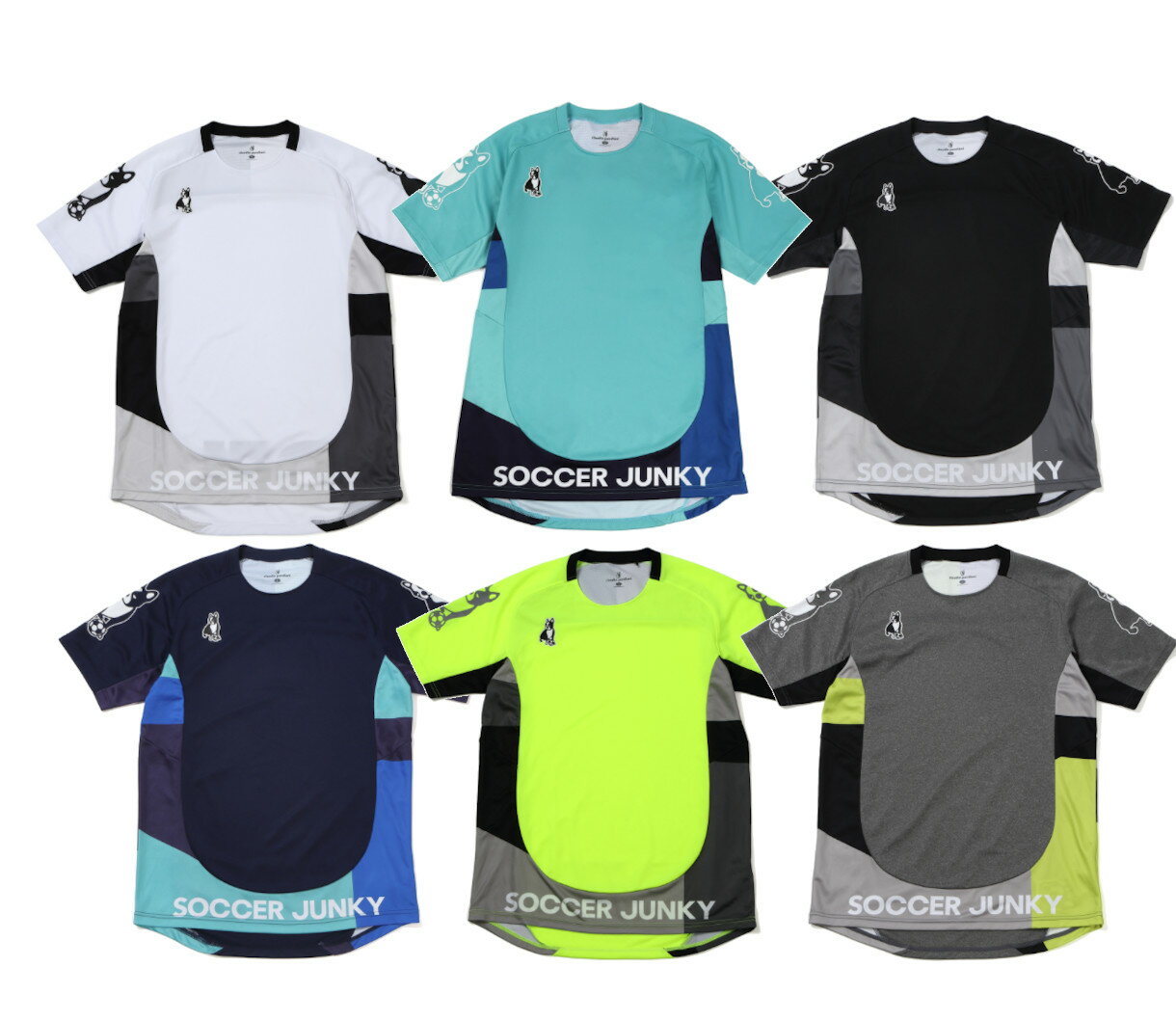 サッカージャンキー THUNDER STORM+1ワークアウトシャツ SJ22A01 メンズ ユニセックス 2022SS ゆうパケット(メール便)対応