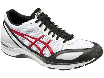 アシックスLYTERACER TS 5 ライトレーサー TS 5ホワイト×ストロングレッドTJL430-0124 ランニング ジョギング マラソン 陸上 シューズ ASICS 2016SS