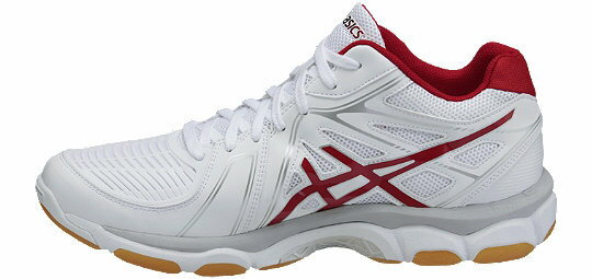 アシックス ゲルネットバーナーバリスティックMT ホワイト×レッドTVR477-0123 バレーボール バレー シューズ ASICS 2015SS アウトレット 【返品・交換不可】通販格安セール情報 楽天 通販