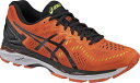 アシックス ゲル カヤノ23 スーパーワイド GEL-KAYANO 23-SW オレンジ×ブラック tjg944-0990 ランニングシューズ ジョギング ASICS 2016AW ラッキーシール対応