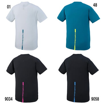 アシックス Tシャツ プリントショートスリーブトップ XW6742 メンズ 2018SS バレーボール ゆうパケット(メール便)対応