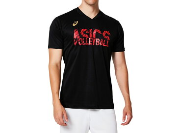 アシックス Tシャツ クールショートスリーブトップ 2053A041 メンズ 2019SS バレーボール ゆうパケット(メール便)対応 2019最新 2019春夏