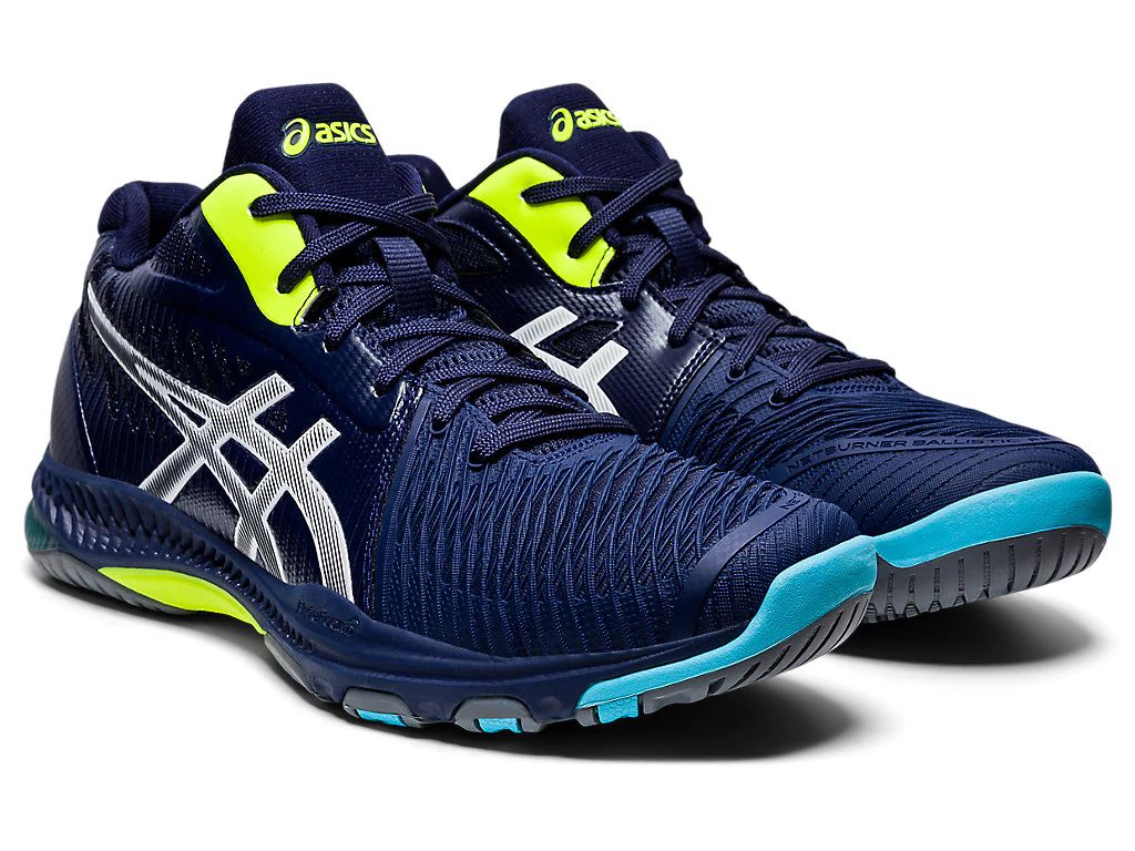 あす楽 アシックス バレーボールシューズ ネットバーナーバリスティックFF MT 2 ピーコート/ホワイト 1053A030-400 ユニセックス 2020AW 同梱不可 RFCL 20秋冬クリアランス通販格安セール情報　楽天　通販