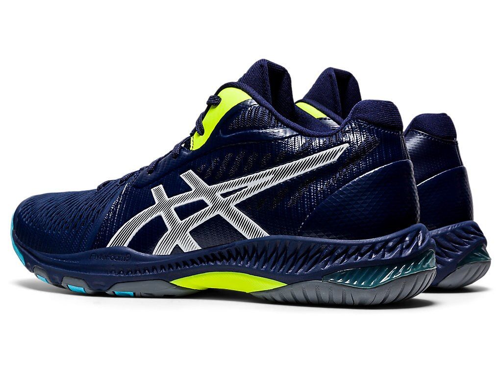 あす楽 アシックス バレーボールシューズ ネットバーナーバリスティックFF MT 2 ピーコート/ホワイト 1053A030-400 ユニセックス 2020AW 同梱不可 RFCL 20秋冬クリアランス通販格安セール情報 楽天 通販