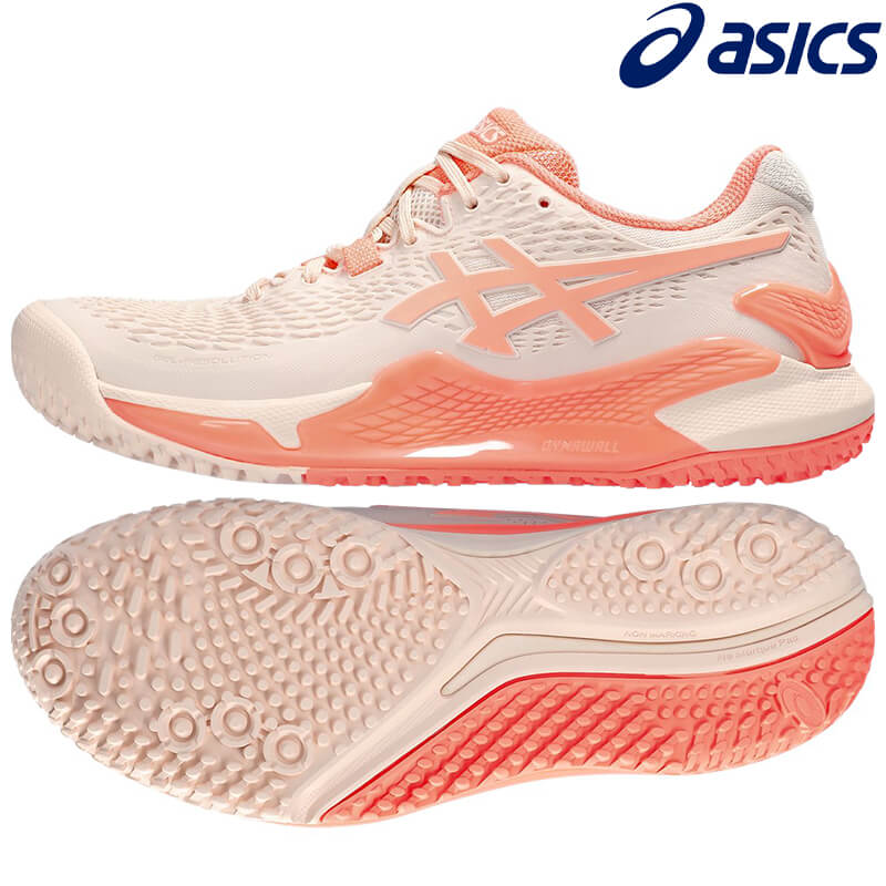 アシックス ゲルレゾリューション 9 OC GEL-RESOLUTION 9 OC 1042A225-700 レディース オムニ・クレーコート 2024SS テニス ソフトテニス 同梱不可 RFCL