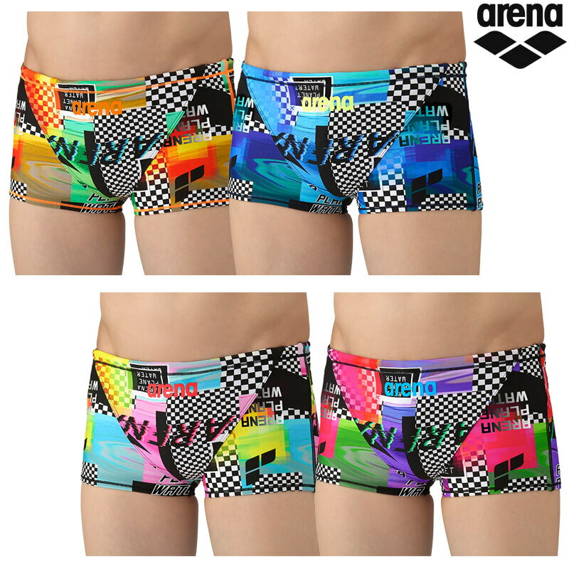 【返品・交換不可】アリーナ 競泳水着 練習用 トレーニングスパッツ（ショートレッグ）AS5FWM23M メン..