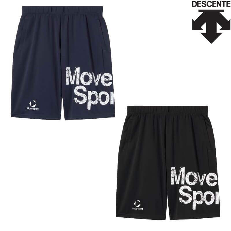デサント ムーブスポーツ メッシュハーフパンツ ST6SHP01M メンズ 2026SS メール便対応