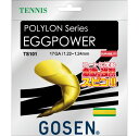 【取寄品】 ゴーセンEGGPOWER 17 エッグパワー 17 TS101テニス ストリング 硬式 GOSEN ゆうパケット対応