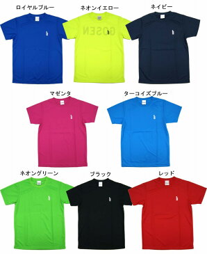 ゴーセン 2017年夏企画Tシャツ ワンポイントロゴ(半袖) J17P17 ユニセックス Tシャツ バドミントン ソフトテニス 硬式テニス GOSEN 2017SS ゆうパケット（メール便）対応 ラッキーシール対応