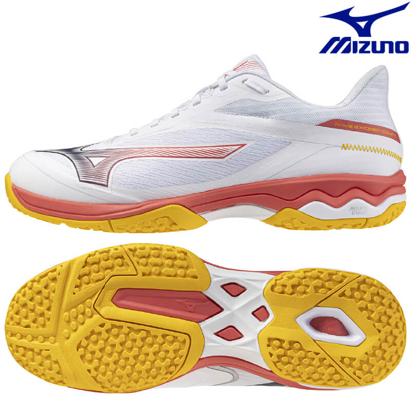 ミズノ テニスシューズ ウエーブエクシードCOURT WIDE OC　61GB251860 ユニセックス オムニ・クレーコート 2025AW 同梱不可 RFCL