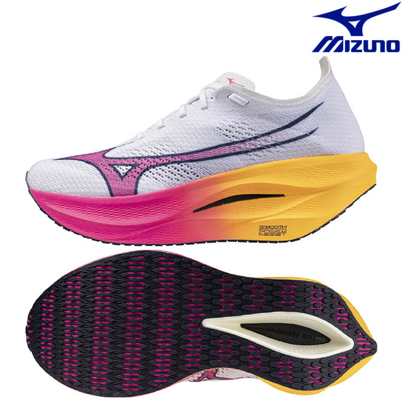 mizuno 展示会限定品 男女兼用 ランニング レース 靴 ミズノ ランニングシューズ ウエーブリベリオンプロ3　U1GD253311 ユニセックス 2025AW 同梱不可 RFCL