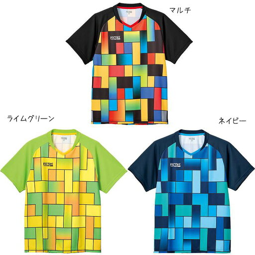 VICTAS パズル ゲームシャツ 612302 ユニセックス 男女兼用 2023SS VICTAS パズル ゲームシャツ 612302 ユニセックス 男女兼用 2023SS