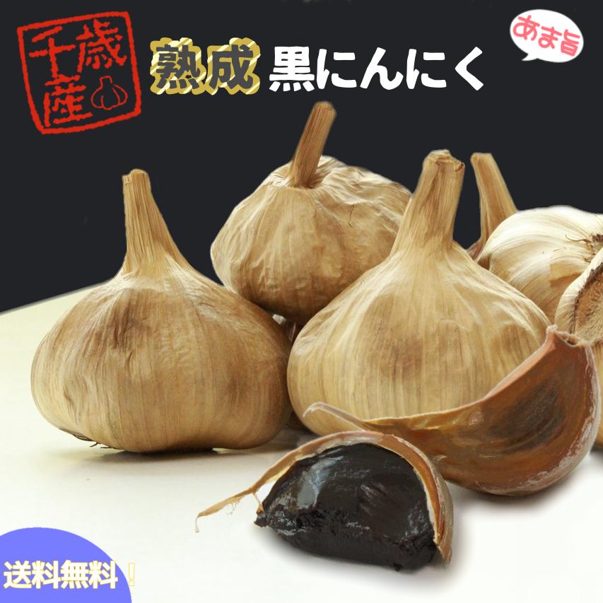 北海道 千歳産 熟成黒にんにく お徳用4袋セット(65g×4)　送料無料　ゆうパケット(メール便)対応