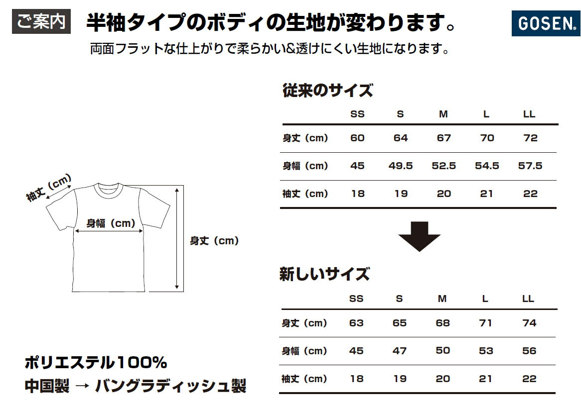 ゴーセン 2019年春企画Tシャツ 剛戦 JPT03 ゆうパケット（メール便）対応 【メール便2点まで】