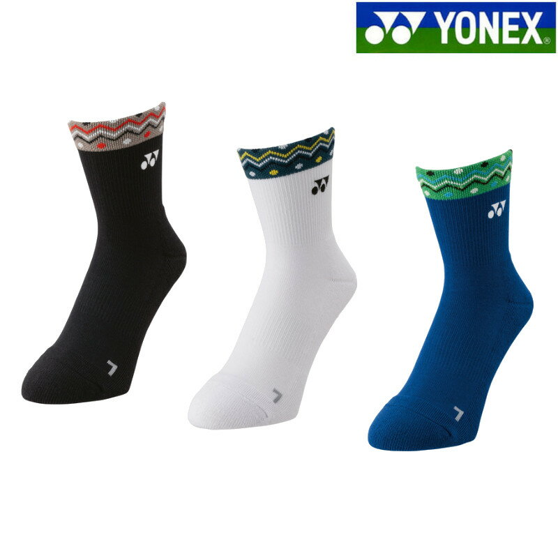 【返品・交換不可】ヨネックス ハーフソックス 19243Y メンズ 2025SS バドミントン テニス ソフトテニス ゆうパケット(メール便)対応