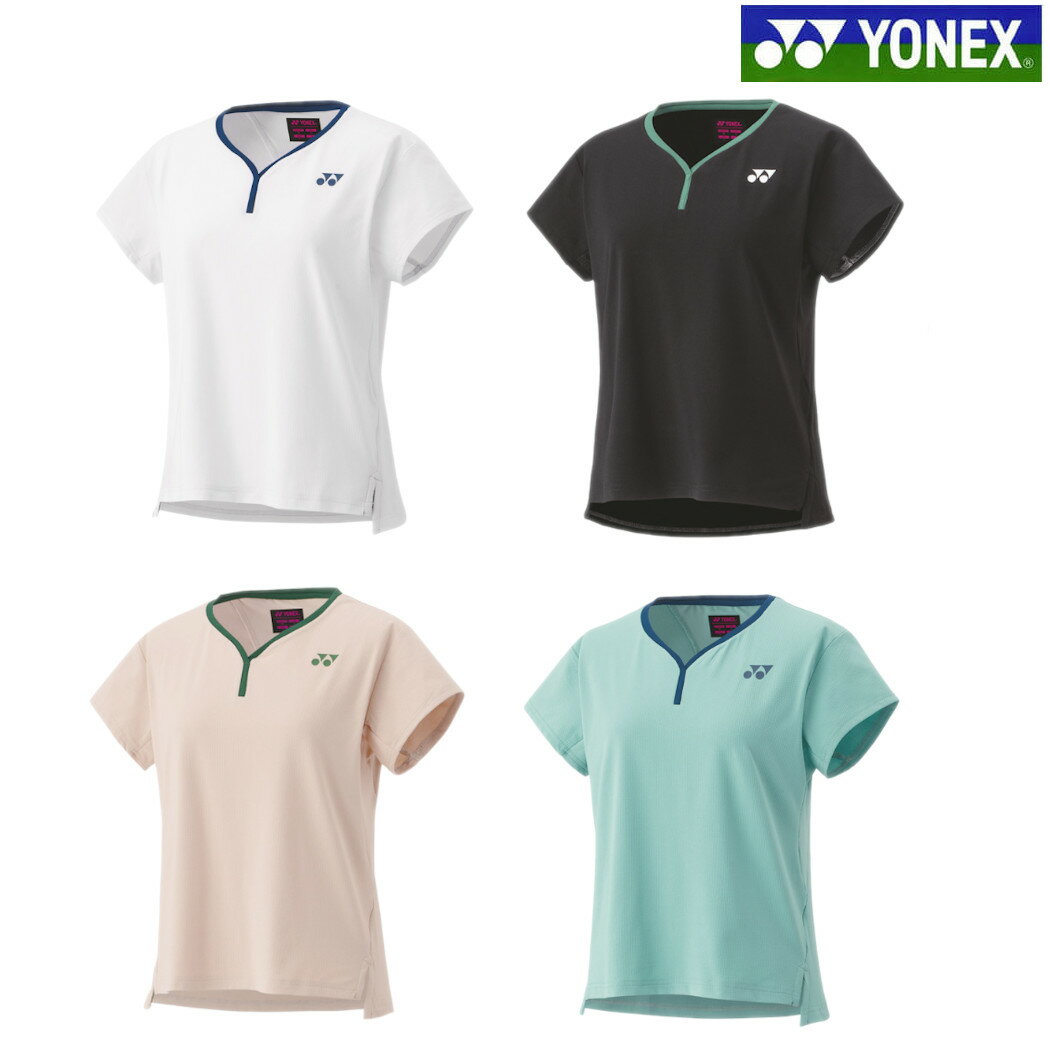 ヨネックス ゲームシャツ 20837 レディース 2025SS バドミントン テニス ソフトテニス ゆうパケット(メール便)対応